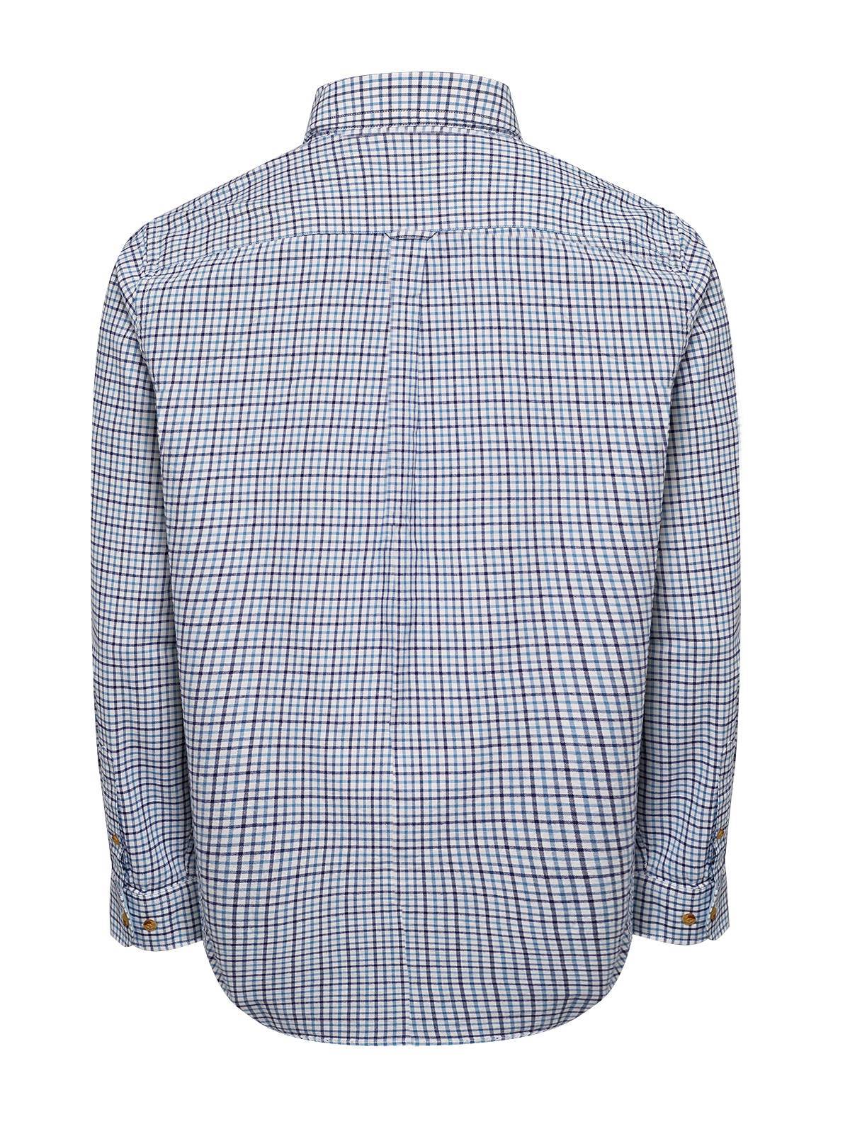 Camisa M/L H Viyella But Square Denim Hombre 2