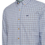 Camisa M/L H Viyella But Square Denim Hombre 3