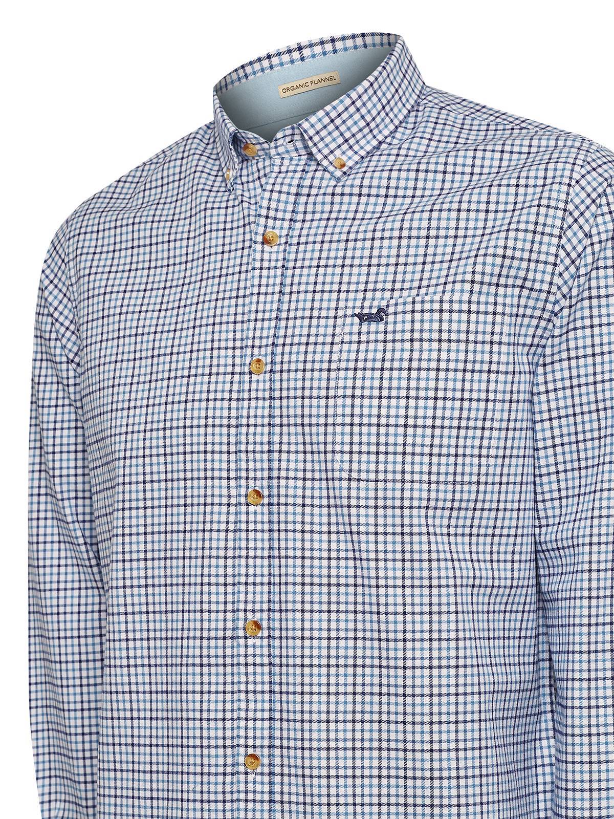 Camisa M/L H Viyella But Square Denim Hombre 3