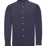 Camisa M/L H Corduroy Faded Denim Hombre 1