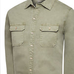 Camisa M/L H Denim Gris Hombre 3