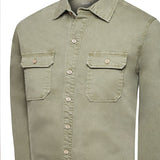 Camisa M/L H Denim Gris Hombre 3