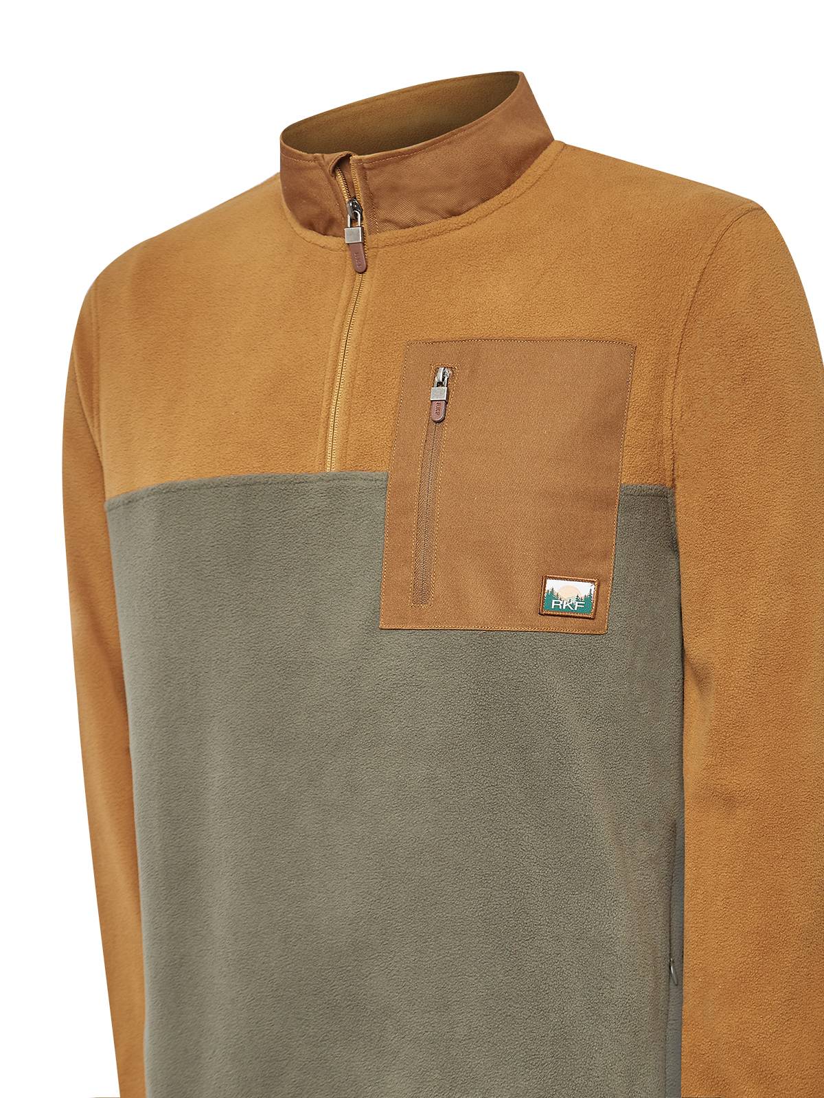 Saco Fleece H H/Z Praino Olive Pecan Hombre 3