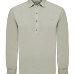 Camisa M/L H Tencel Half But Gris Hombre 1