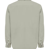 Camisa M/L H Tencel Half But Gris Hombre 2