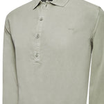 Camisa M/L H Tencel Half But Gris Hombre 3