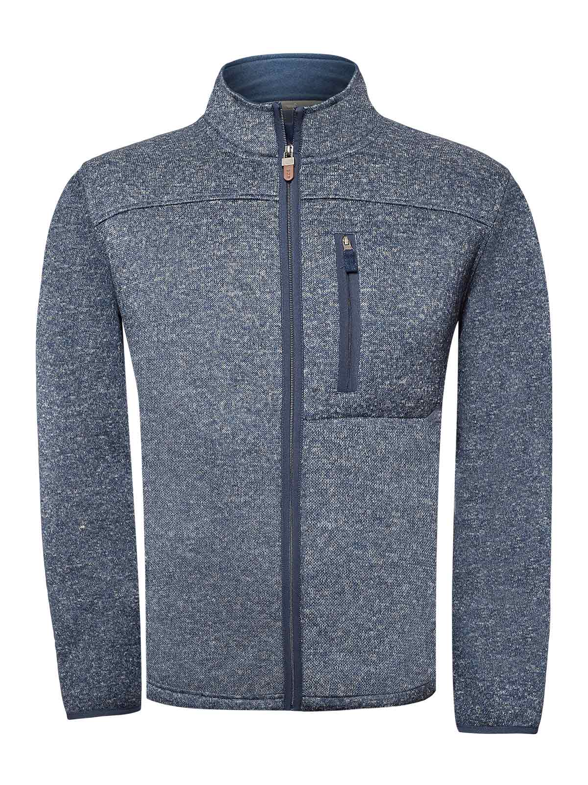 Saco Fleece H F/Z Arizona Ful True Navy Hombre 1