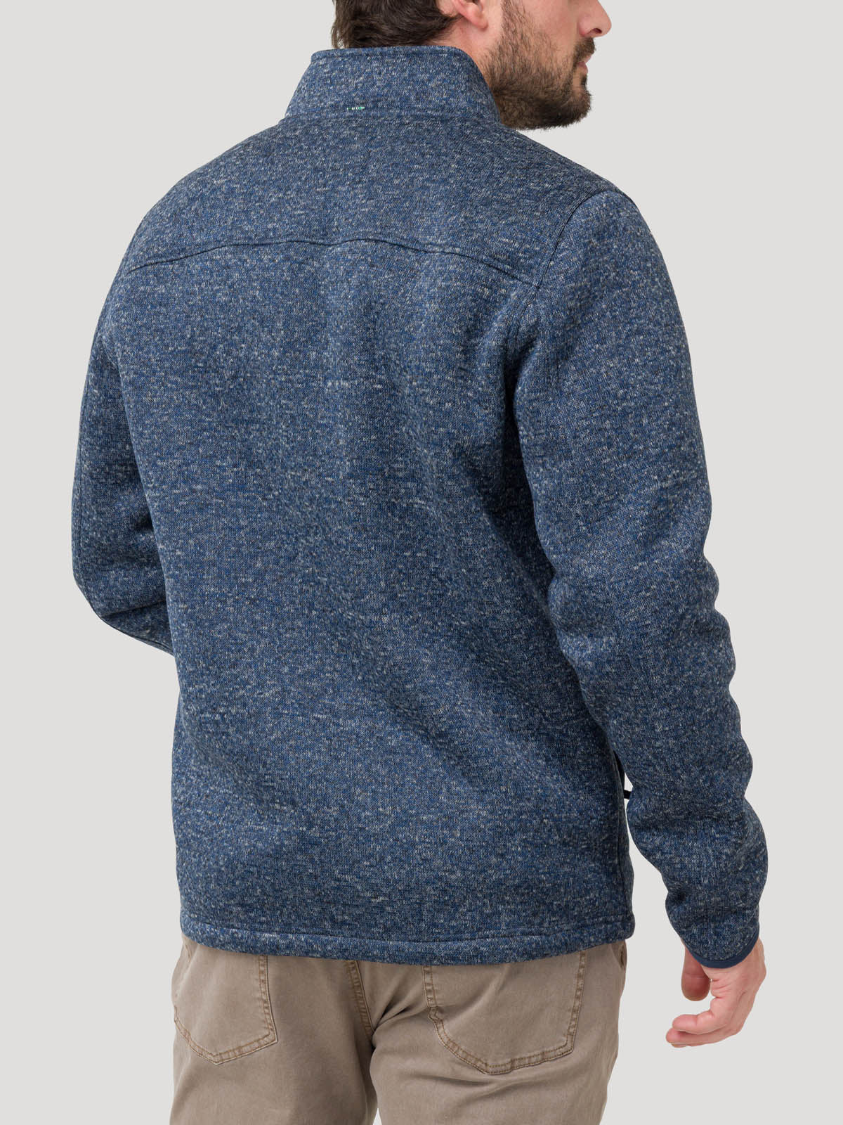Saco Fleece H F/Z Arizona Ful True Navy Hombre 5