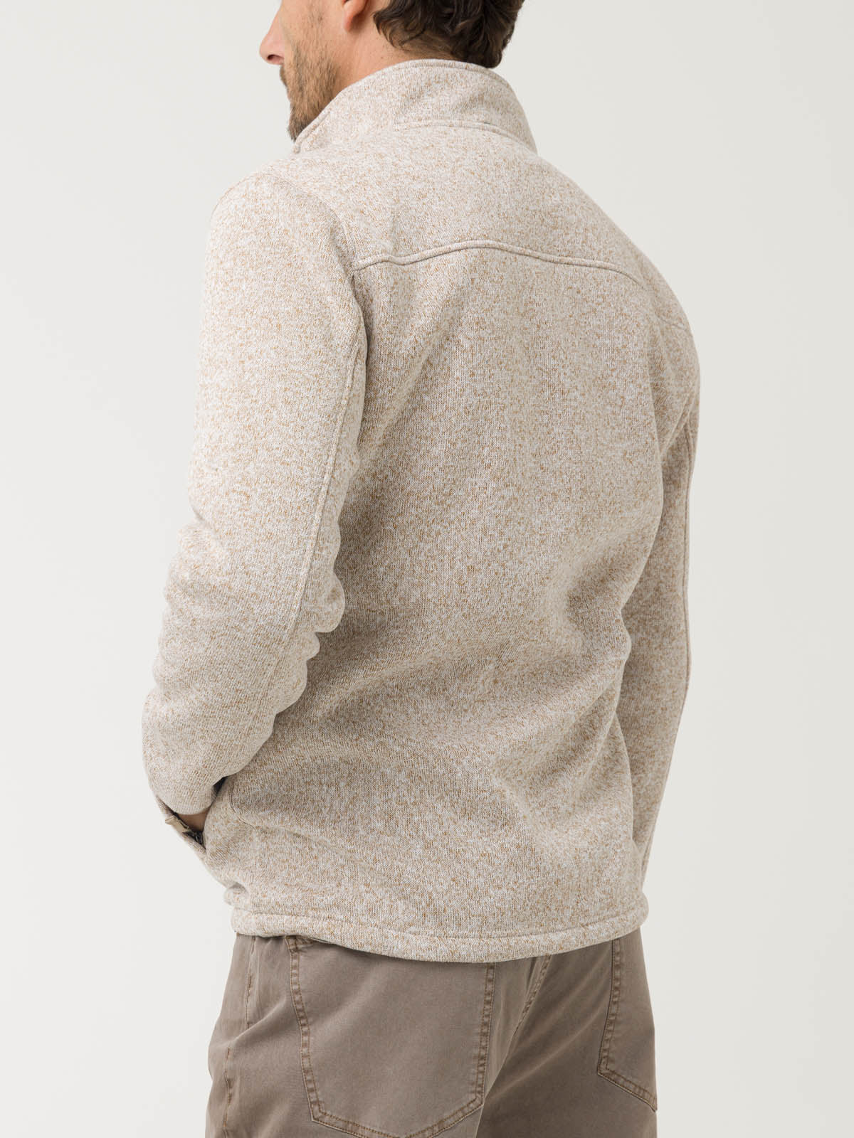 Saco Fleece H F/Z Arizona Ful Pecan Hombre 5