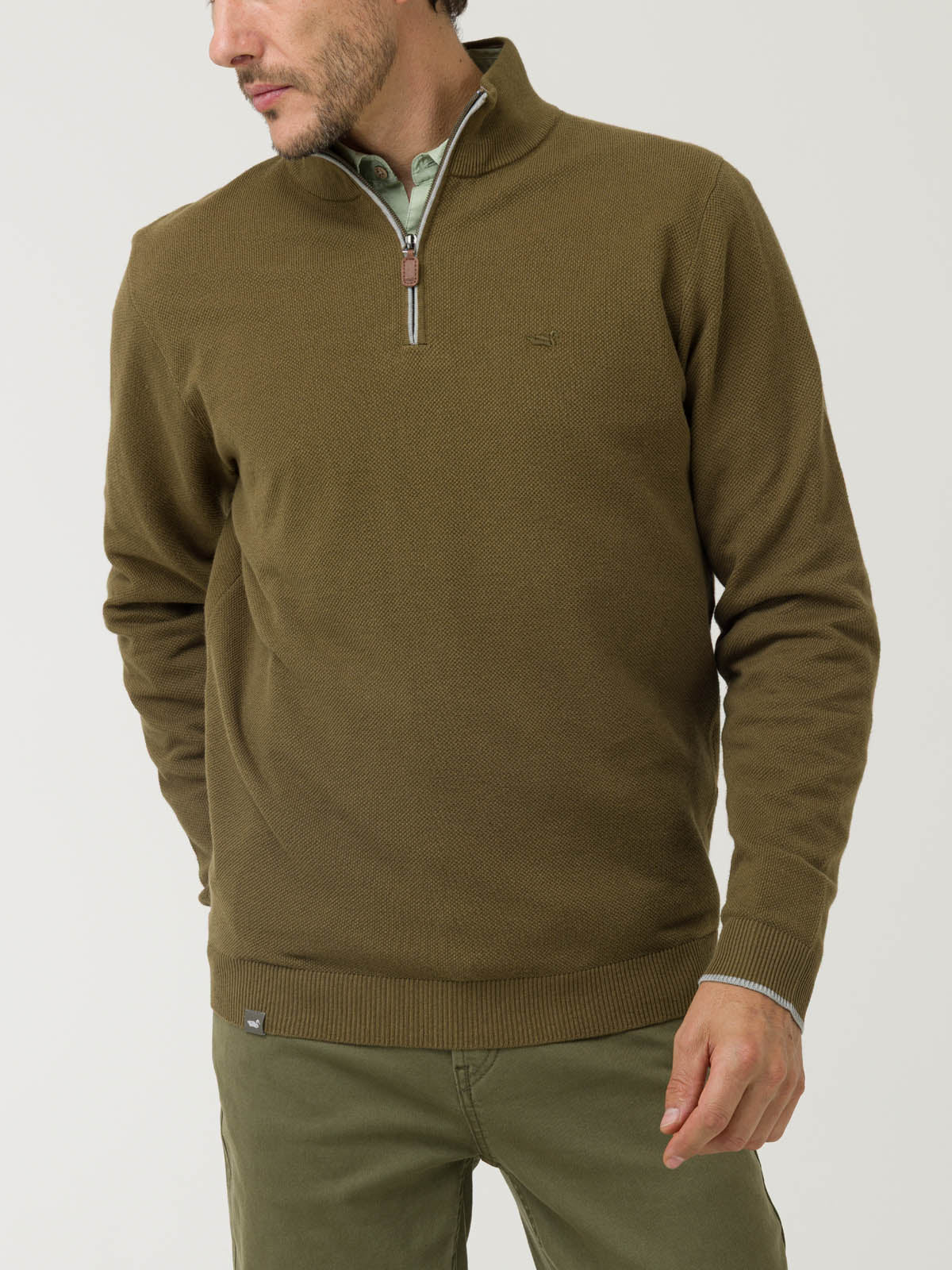 Saco H H/Z Bilbao Golden Olive Hombre 4