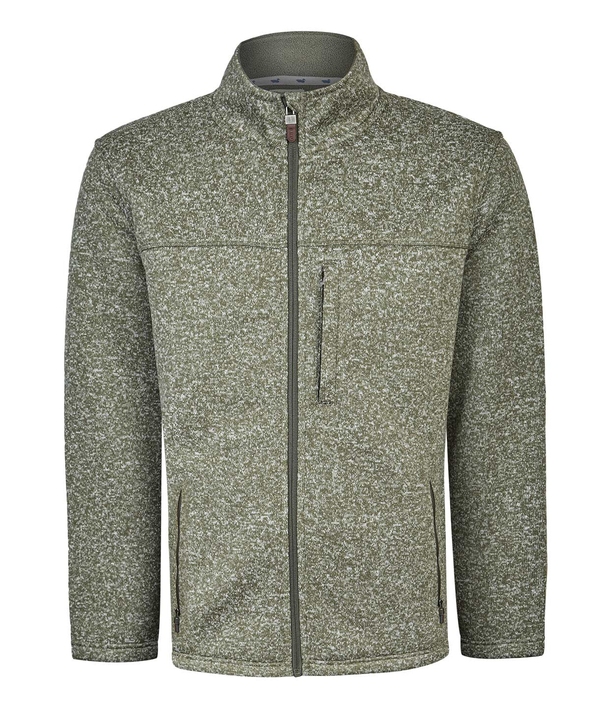 Saco Fleece F/Z H Arizona Verde Hombre 1