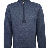 Saco Fleece H/Z H Arizhalf Azul Hombre 1