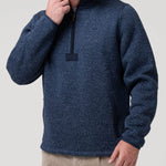 Saco Fleece H/Z H Arizhalf Azul Hombre 4