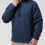 Saco Fleece H/Z H Arizhalf Azul Hombre 4