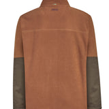 Saco Fleece F/Z H Dover Marron Hombre 2
