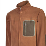 Saco Fleece F/Z H Dover Marron Hombre 3