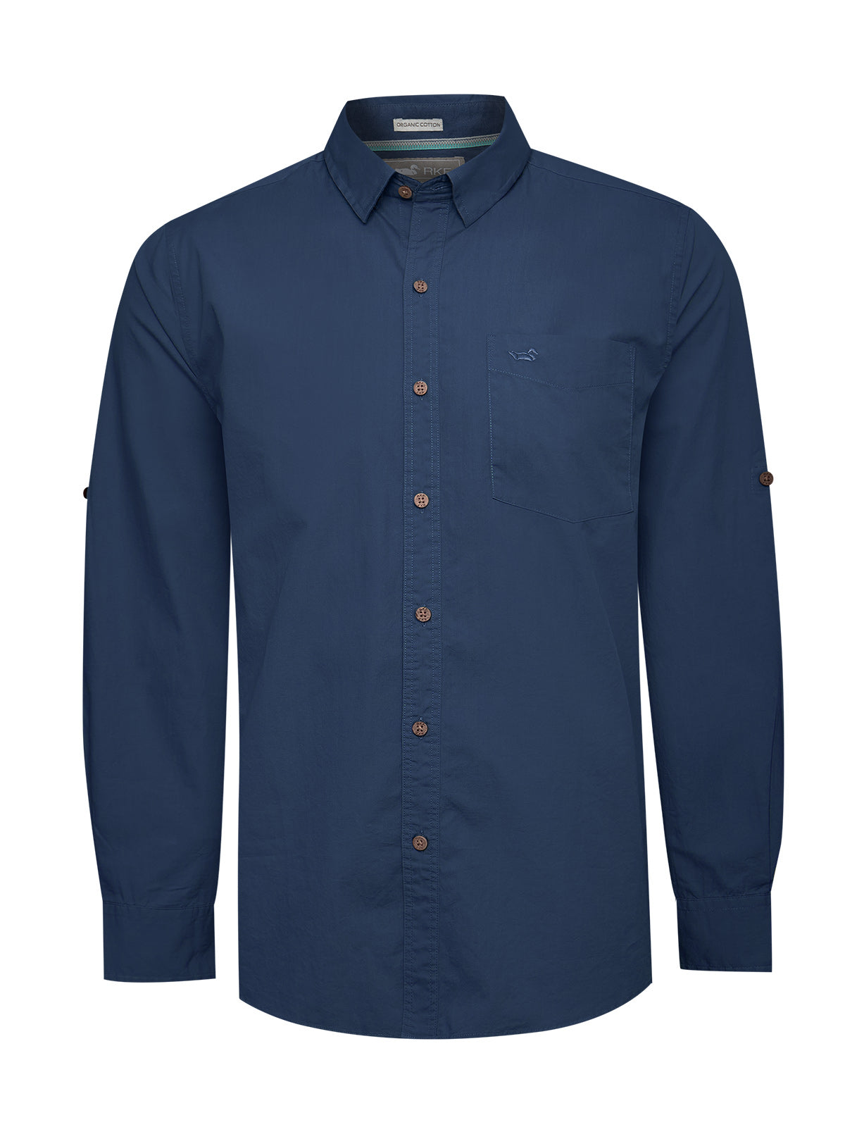 Camisa M/L H Galiton Blue Stone Hombre 1