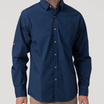 Camisa M/L H Galiton Blue Stone Hombre 4