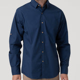 Camisa M/L H Galiton Blue Stone Hombre 4