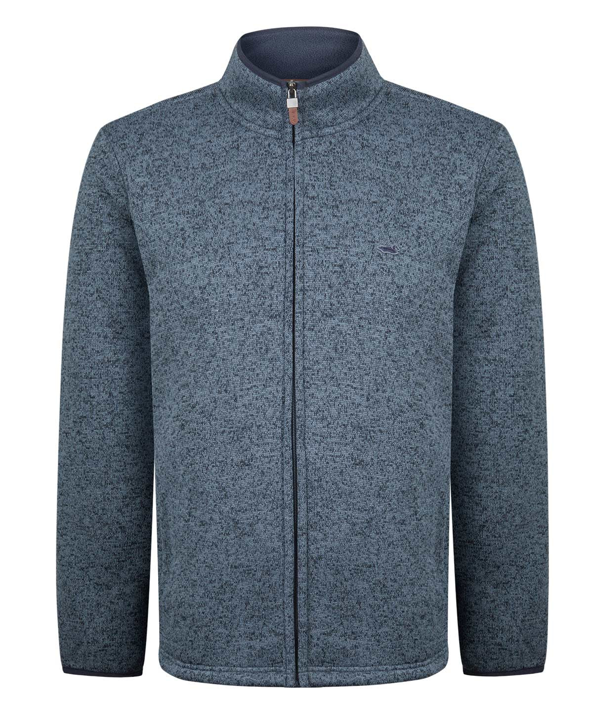 Saco Fleece F/Z H Arizona Classic Navy Hombre 1