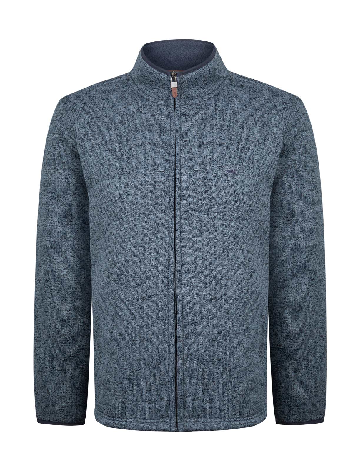 Saco Fleece F/Z H Arizona Classic Navy Hombre 1