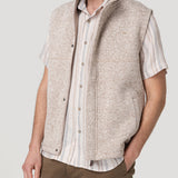 Chaleco Fleece H York Dusty Taupe Hombre 4