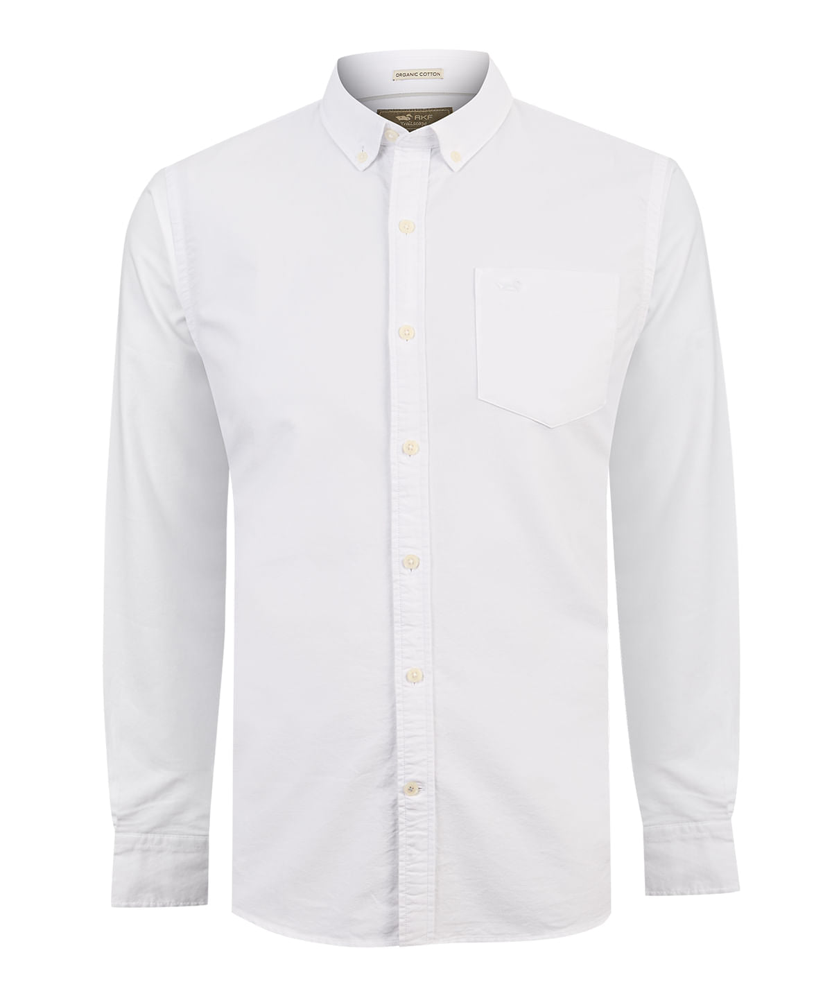 Camisa M/L H Oxford White Hombre 1