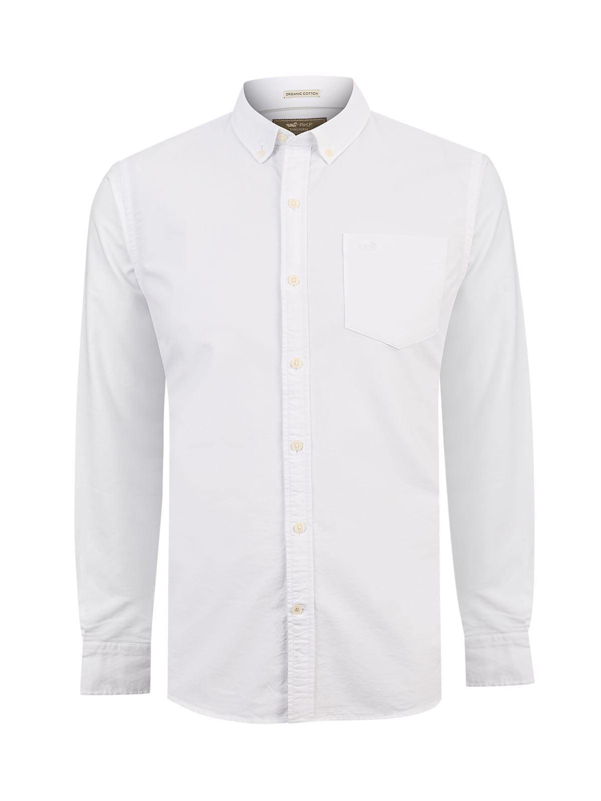 Camisa M/L H Oxford White Hombre 1