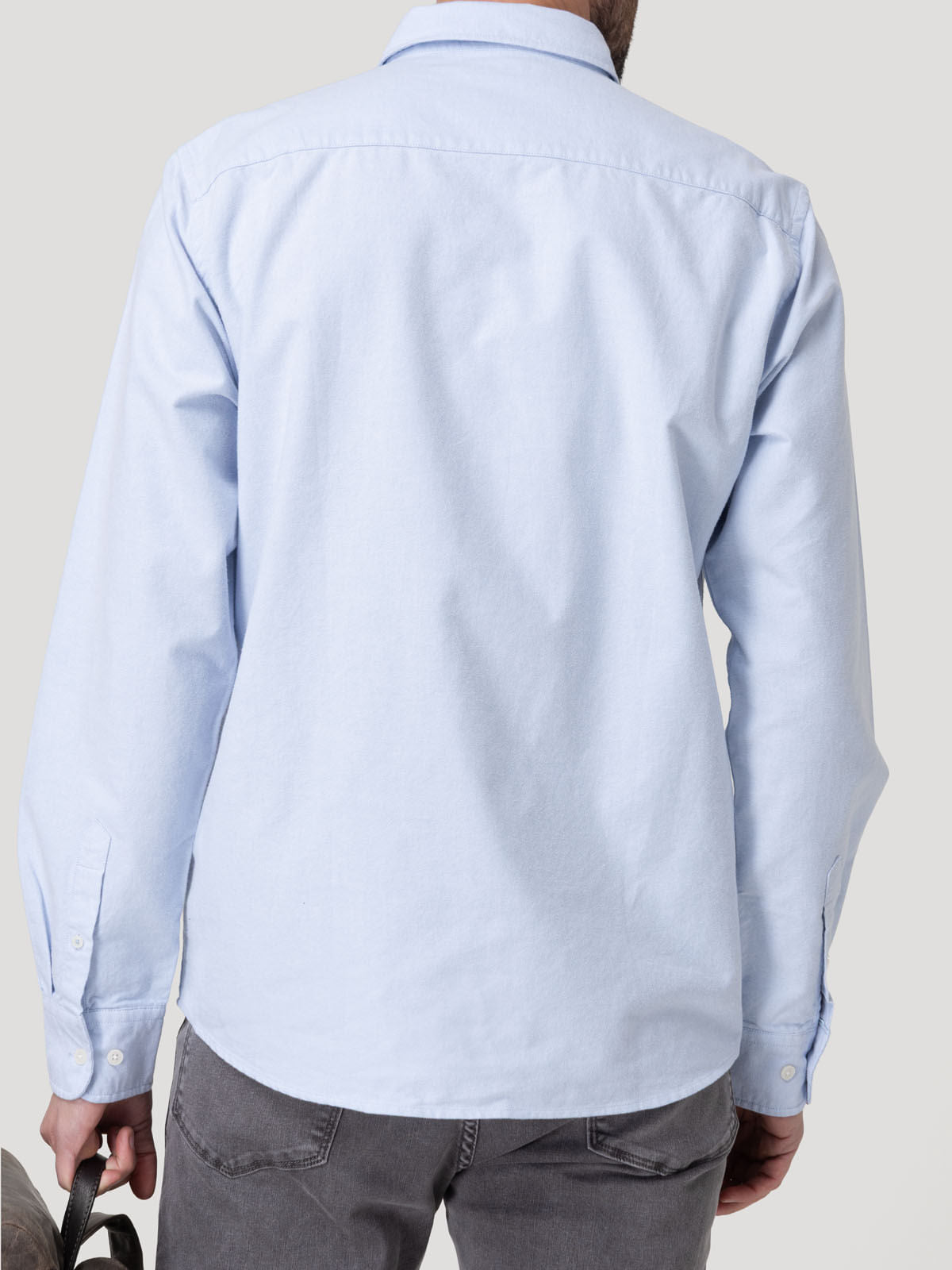 Camisa M/L H Oxford Sky Hombre 5