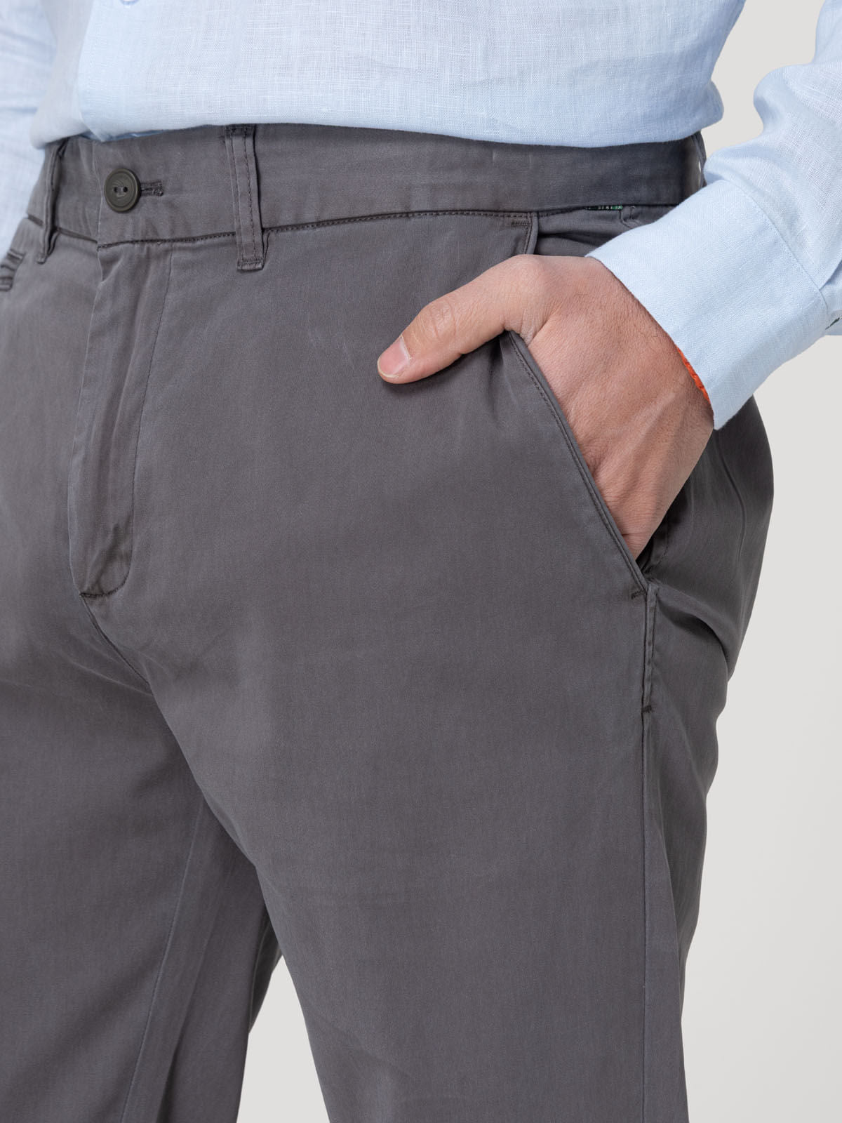 Pantalon Chino H Napoli Goblin Blue Hombre 6