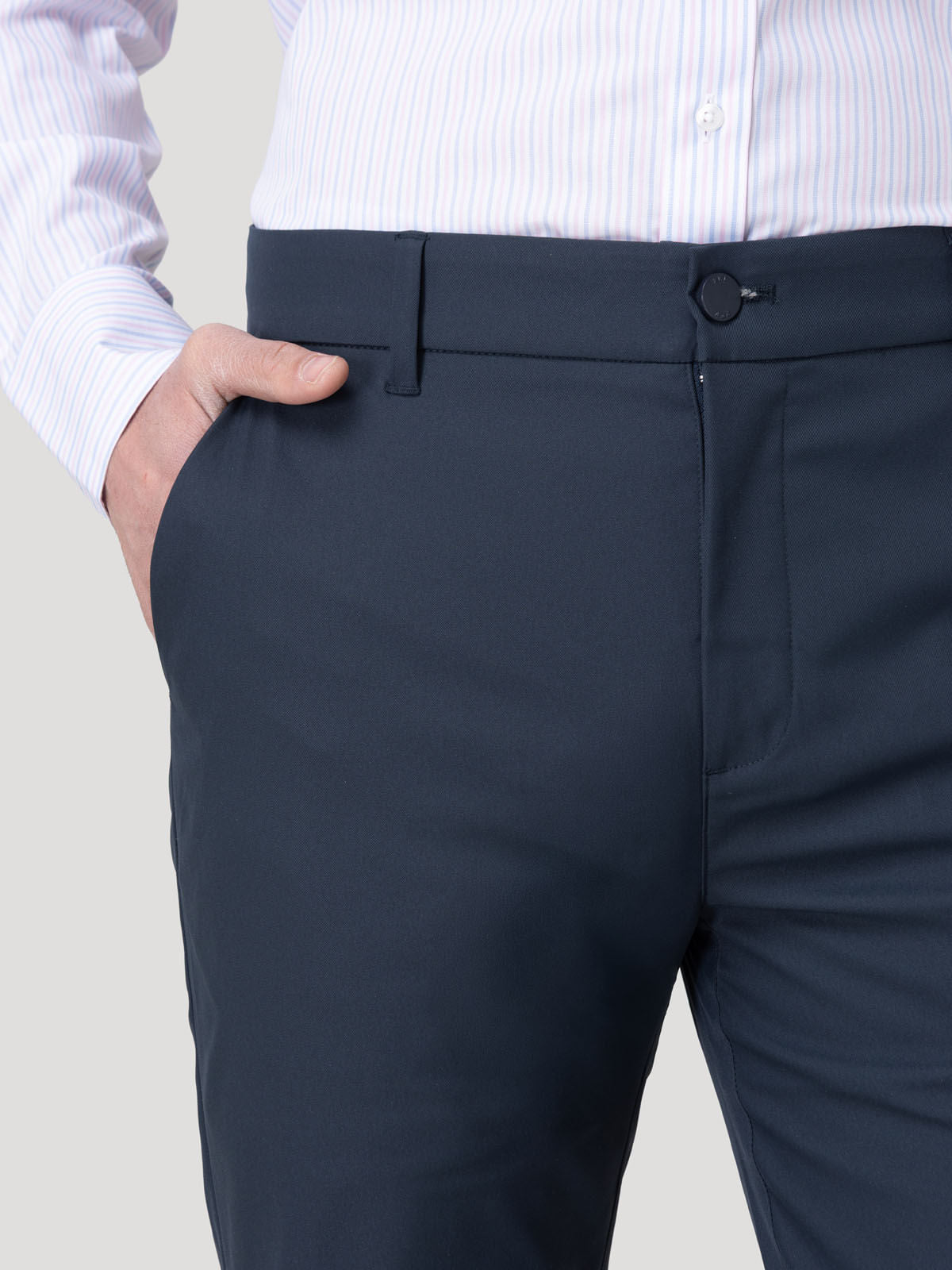 Pantalon Chino H Travel Navy Hombre 6