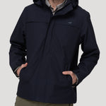 Parka Impermeable Corta H Rain Navy Hombre 4