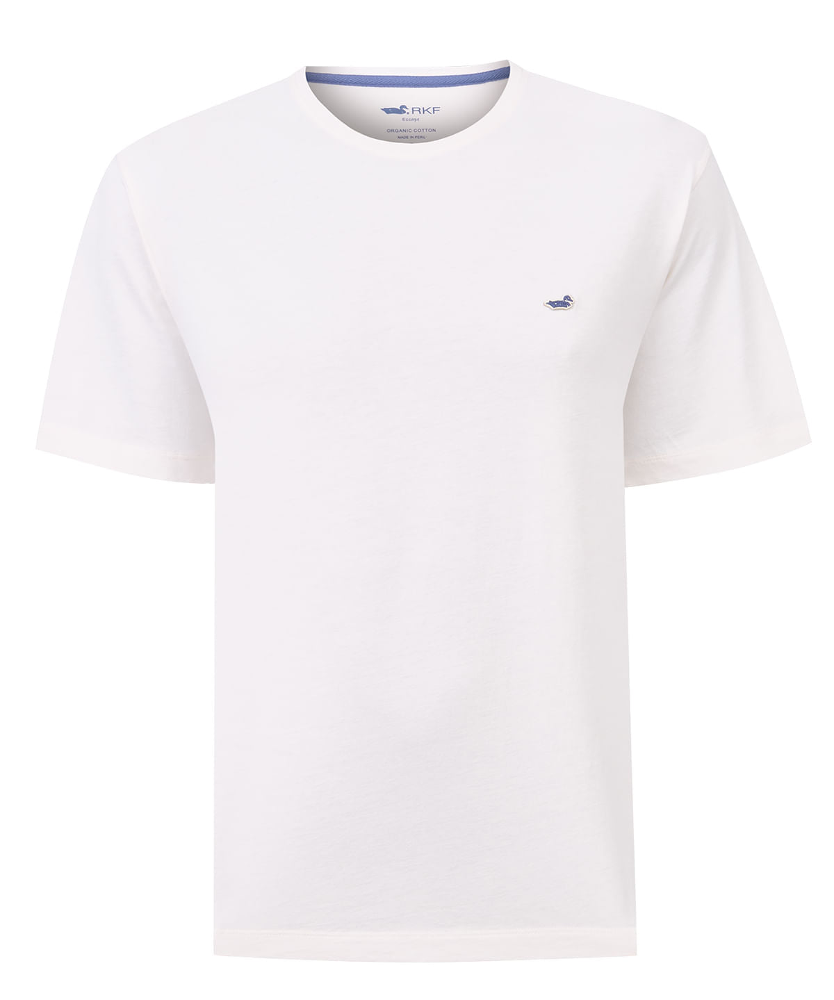 Camiseta M/C H Basic White Hombre 1