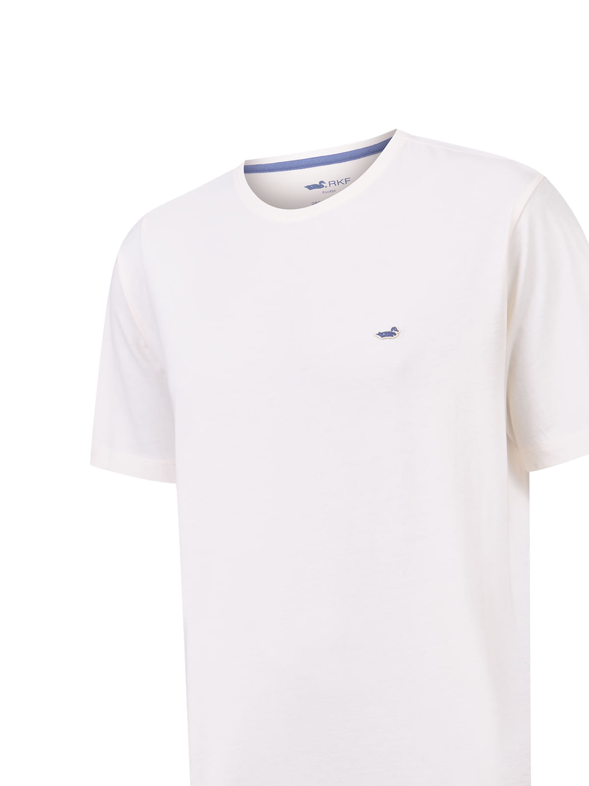 Camiseta M/C H Basic White Hombre 2