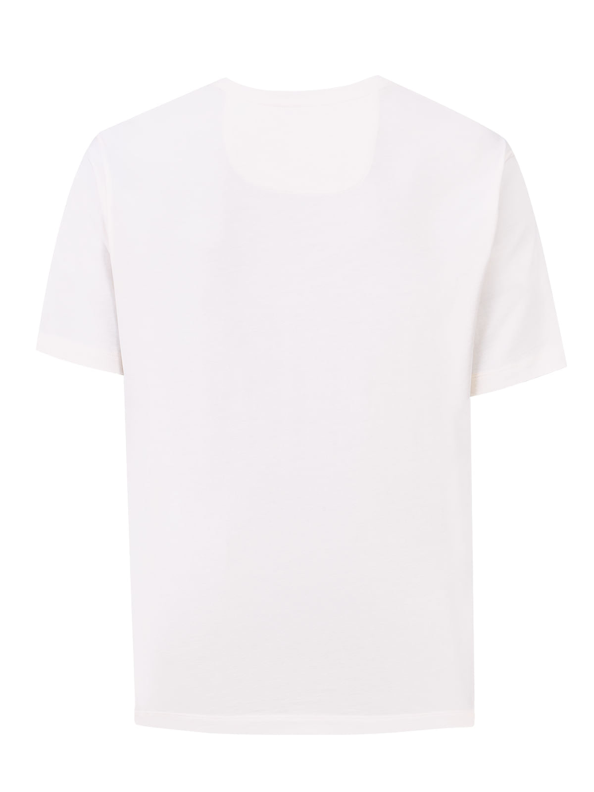 Camiseta M/C H Basic White Hombre 3