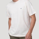 Camiseta M/C H Basic White Hombre 4