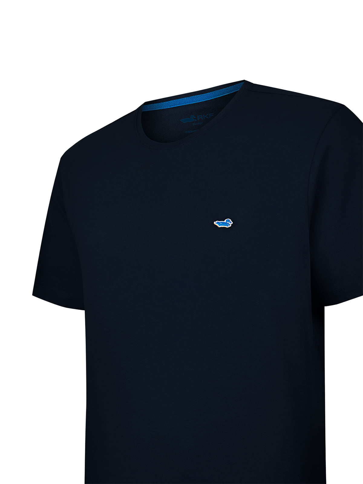 Camiseta M/C H Basic Dark Navy Hombre 2