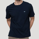 Camiseta M/C H Basic Dark Navy Hombre 4