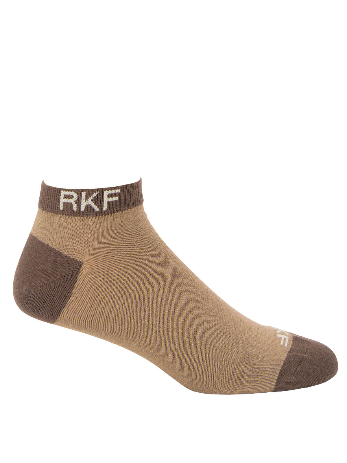 Medias Tobilleras H Liso Marron Hombre 1