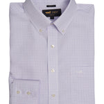Camisa M/L H 'Wrinkle Free' Bisquare Lavendula Hombre 1