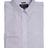 Camisa M/L H 'Wrinkle Free' Bisquare Lavendula Hombre 1