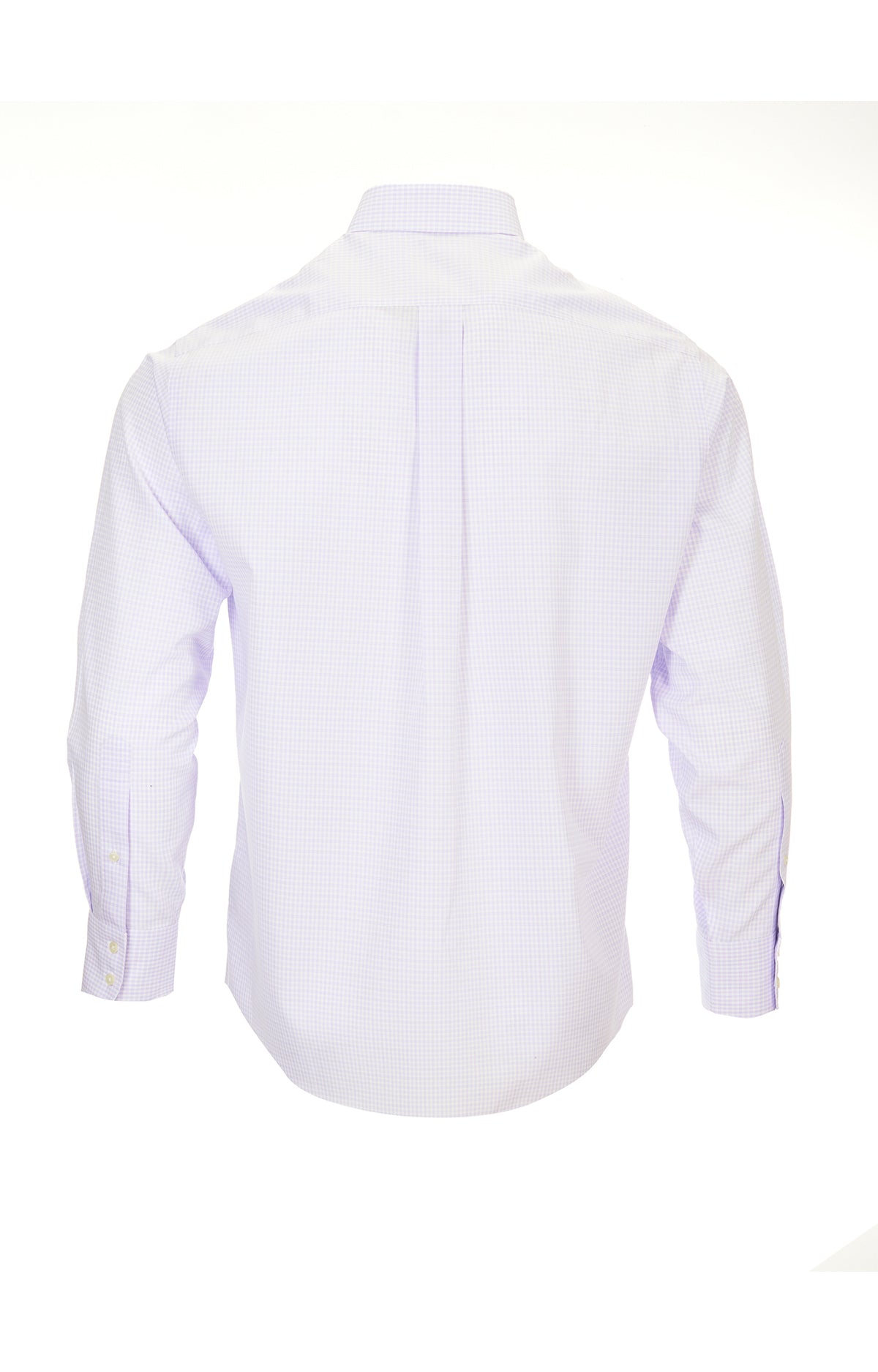 Camisa M/L H 'Wrinkle Free' Bisquare Lavendula Hombre 3