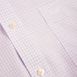 Camisa M/L H 'Wrinkle Free' Bisquare Lavendula Hombre 4