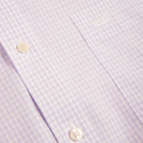 Camisa M/L H 'Wrinkle Free' Bisquare Lavendula Hombre 4