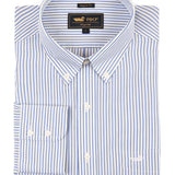 Camisa M/L H 'Wrinkle Free' Stripe Lime Cream Hombre 1