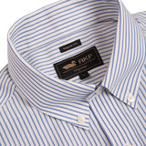 Camisa M/L H 'Wrinkle Free' Stripe Lime Cream Hombre 2