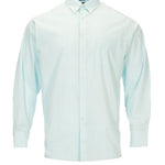 Camisa M/L WF H 'Travel' Minisquare Aqua Hombre 2
