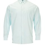 Camisa M/L WF H 'Travel' Minisquare Aqua Hombre 2