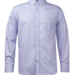 Camisa M/L H Easy Iron Stripe Blue Purple Hombre 2
