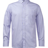 Camisa M/L H Easy Iron Stripe Blue Purple Hombre 2